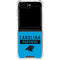 NFL Carolina Panthers Blue Performance Series Galaxy Z Flip6 Clear Case